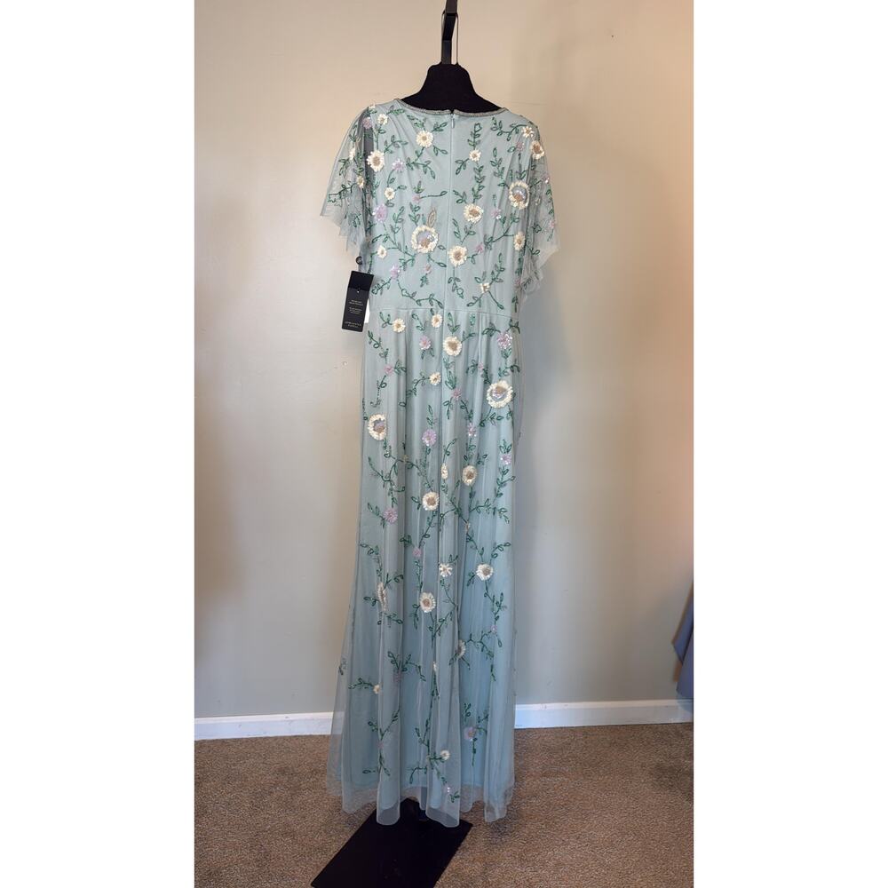 Adrianna Papell - Dress with floral print - Picture 3 of 9